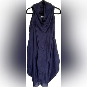 Veronique Milikovitch silk bubble hem dress